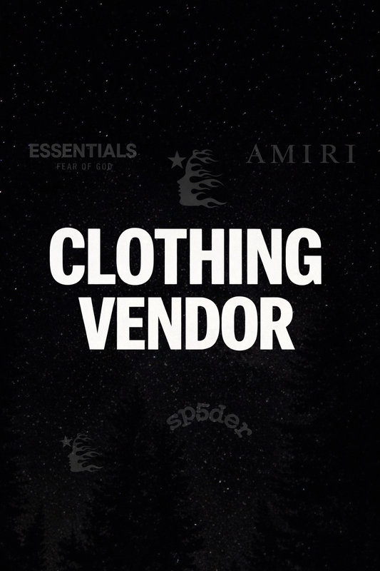 CLOTHING VENDOR